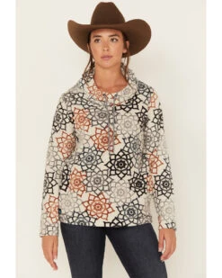 Kavu Women's Bella Coola Lunar Dreams Polar Fleece Sweatshirt -Optimal Clothing Store 2000378070 900 P5