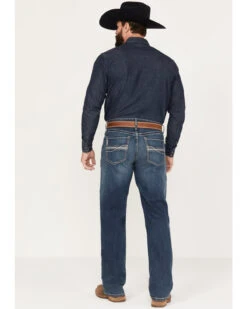 Cinch Men's Grant Medium Stonewash Relaxed Boot Performance Stretch Denim Jeans -Optimal Clothing Store 2000380041 402 P3