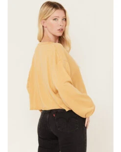 Cleo + Wolf Women's Find Your Wild Graphic Cropped Sweatshirt -Optimal Clothing Store 2000380775 103 P4