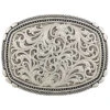 Montana Silversmiths Men's Antiqued Medium Two-Tone Framed Buckle